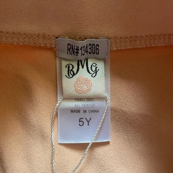 NWT-BMG-BOY MEETS GIRL-PINK OPEN FRONT JACKET-SIZE 5 - Picture 6 of 7